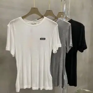 MIU MIU Polo Neck T-Shirt