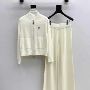MIU MIU hoodie pant set