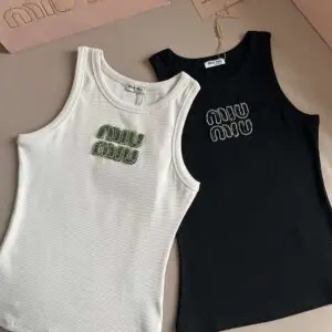 MIU MIU Sleeveless T-Shirt