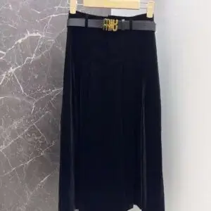 MIU MIU Velvet Skirt