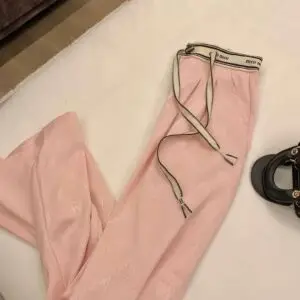 MIU MIU Pink Track Pants for Women