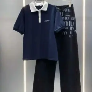 MIU MIU Collar T-Shirt