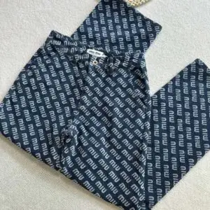 MIU MIU Multicolor Pyjama Pant for Women