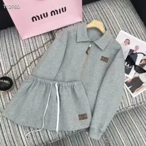 MIU MIU Wool Backless Dress