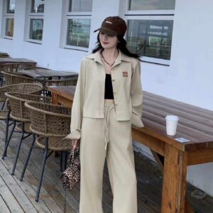 MIU MIU Sweat Pants Set Winter