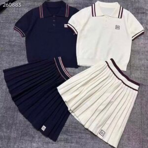 MIU MIU Sporty T-Shirt & Skirt Set