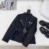 Prada Padded Jacket with Belt