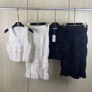 SANDRO Summer Knitted Vest Dress
