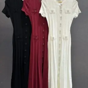 Sandro Knitted Midi Dress