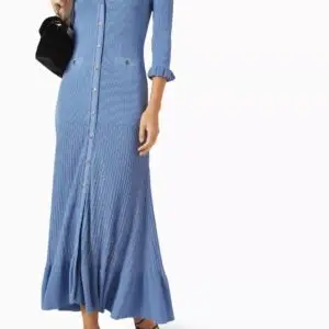 SANDRO Lilwenn Midi Dress