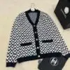 Valentino Logo Tricot Cardigan