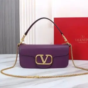 VALENTINO Metal Logo Bag