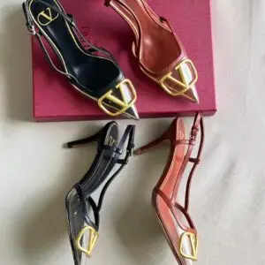 VALENTINO Elegant Pointed Toe Stiletto Heels