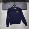 VALENTINO Garavani V-Neck Logo Sweater