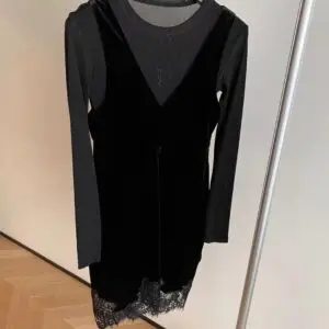 YSL Velvet Mini Dress