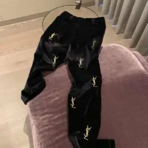 YSL Printed Baggy Pants