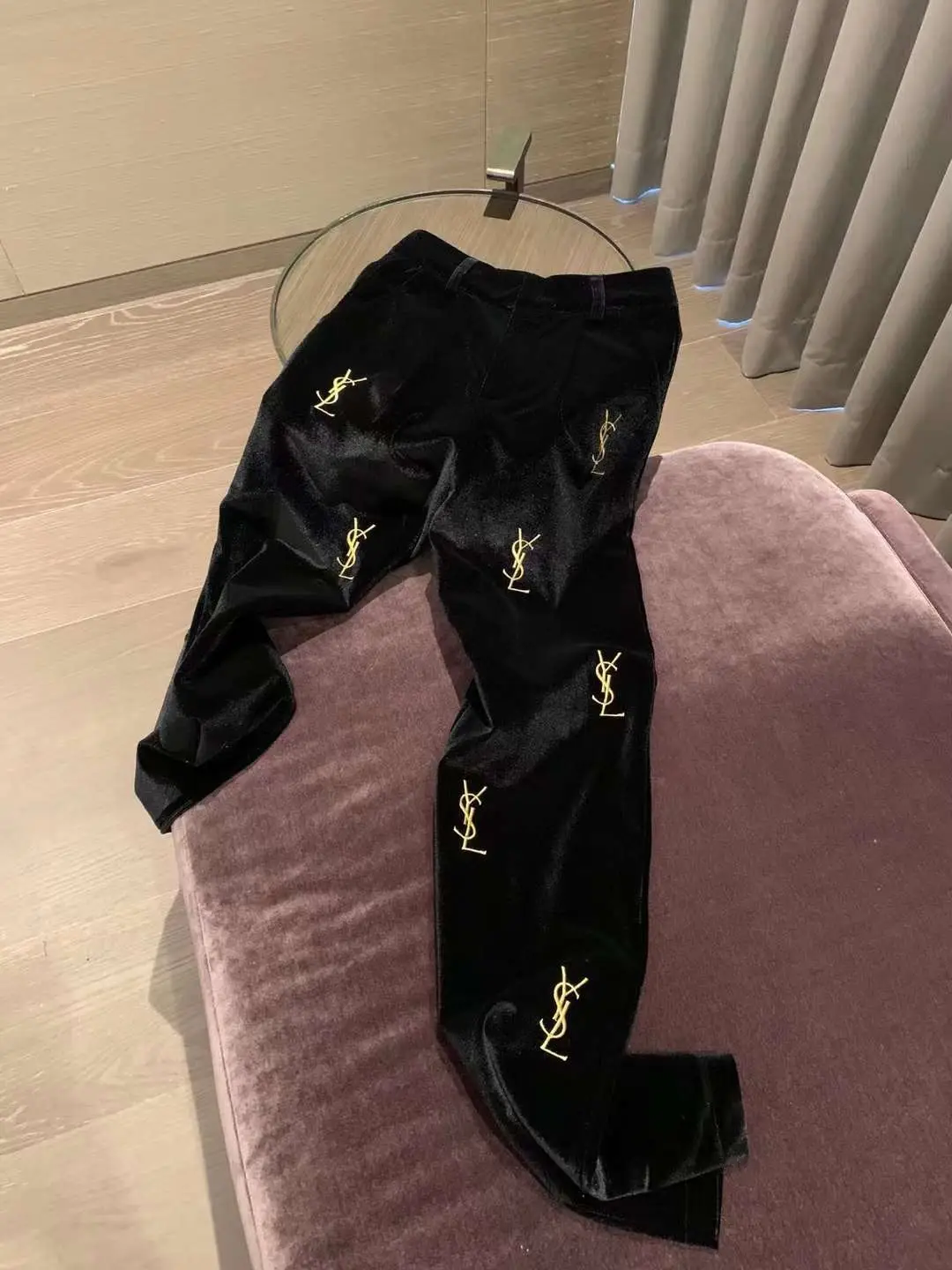YSL Printed Baggy Pants YSL Printed Baggy Pants