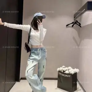 YSL Baggy Jeans for Women