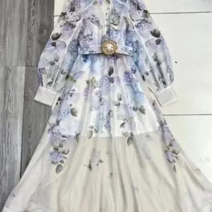 ZIMMERMAN Floral Print Shirtdress