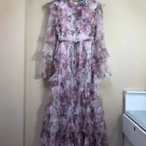 ZIMMERMAN Floral Print Maxi Dress