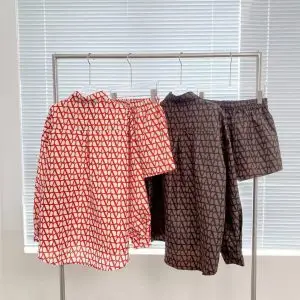 ZIMMERMAN Short Sleeve Shirt Set