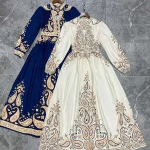 ZIMMERMAN Ethnic Motifs Print Maxi Dress