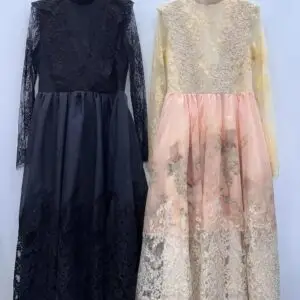 ZIMMERMAN Long Sleeve Lace Cocktail Dress