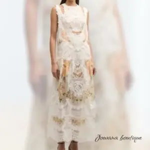 Zimmerman Natura Lace Patch Tank Dress