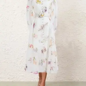 Zimmerman Lucky Floral Midi Dress
