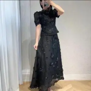 ZIMMERMANN Embellished Tulle Top