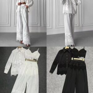 ZIMMERMAN Tencel Embroidered Coord Set