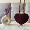 ALAIA Heart-Shaped Love Purse