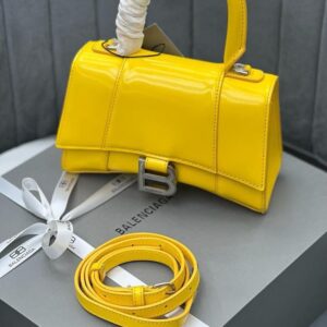 Balenciaga Hourglass Mini Wallet w/ Chain