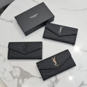 YSL Monogram Leather Wallet