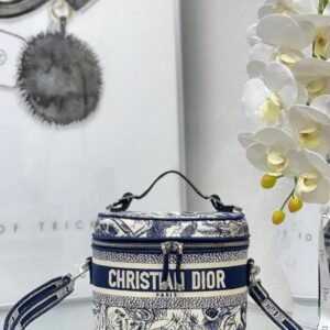 Dior Travel Vanity Case with Shoulder Strap