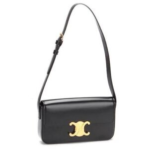 Céline Triomphe Leather Shoulder Bag