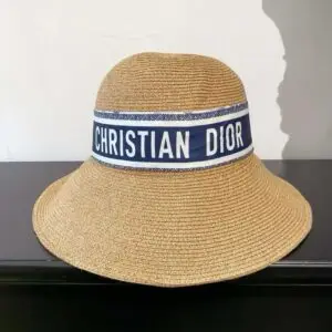 DIOR Signature 'CD' Logo Wool Felt Hat