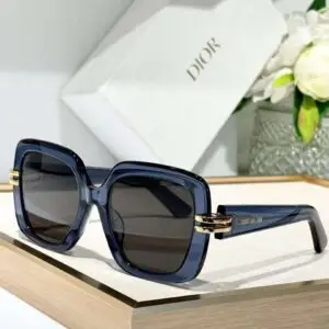 DIOR Black Plastic Sunglasses