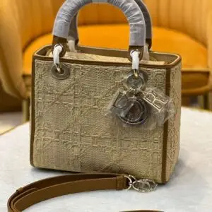DIOR Patent Cannage Bag