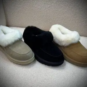UGG Heel Platform Slippers