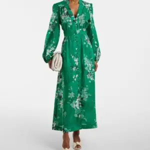 Zimmerman Everly Plunge Midi Dress