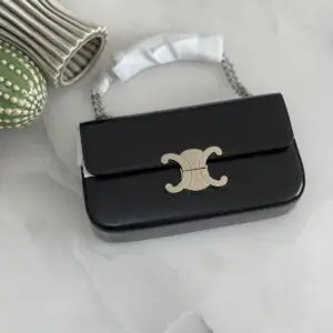 Celine Luxury Leather Chain Bag