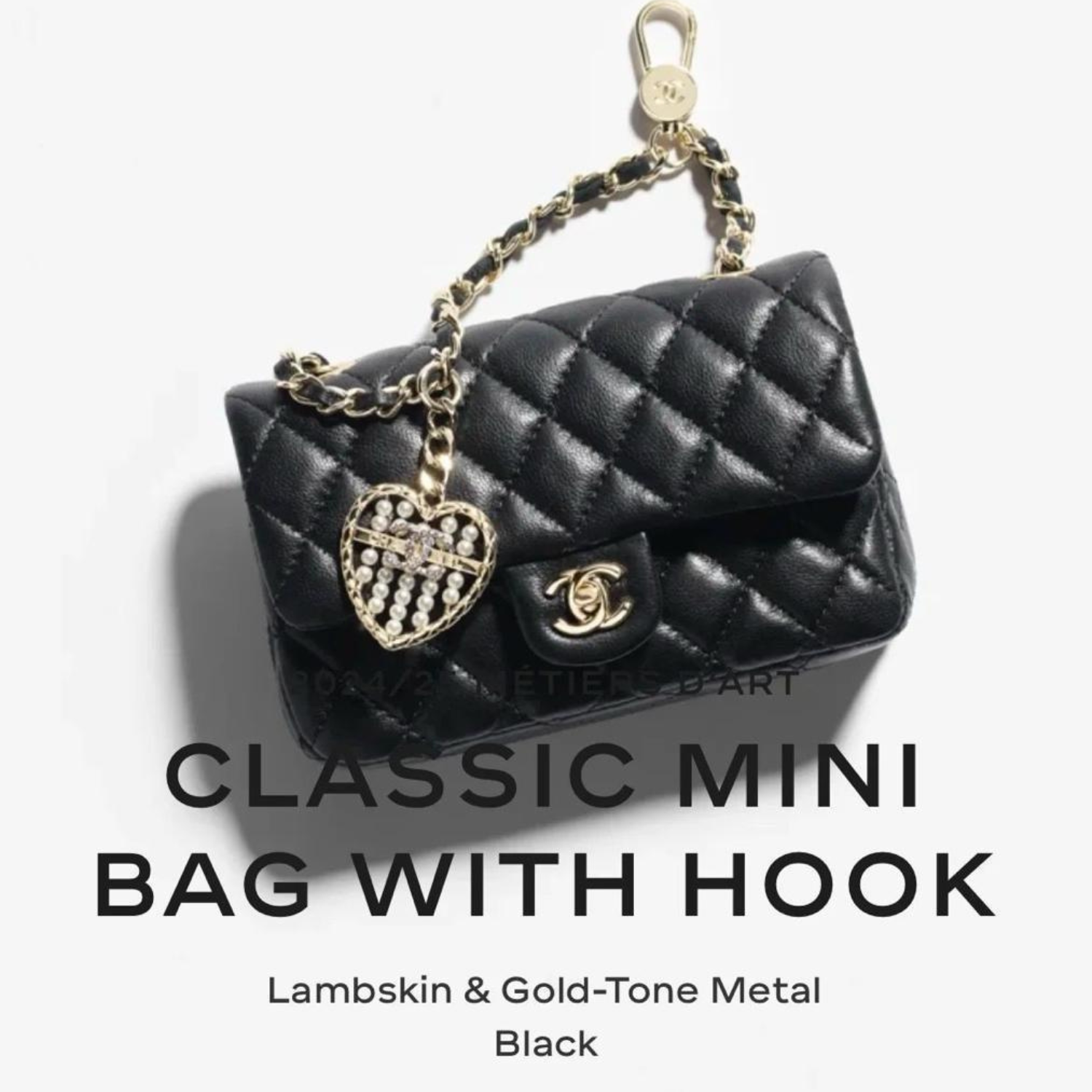 CHANEL Classic Mini Bag with Hook CHANEL Classic Mini Bag with Hook