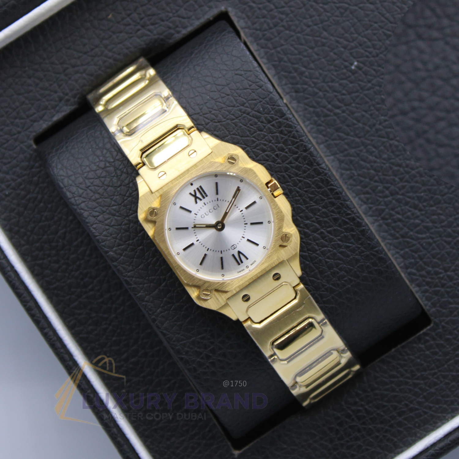 GUCCI G-Flat Stainless Steel Quartz Watch GUCCI G-Flat Stainless Steel Quartz Watch