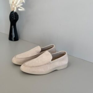 LORO PIANA Style Venezia Calfskin Loafers