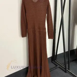 SANDRO Women's Plissé Knit Longline Cardigan