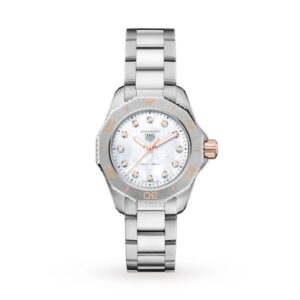 Replica TAG Heuer Aquaracer Women Quartz Mother of Pearl Stainless Steel Watch WBP1450.BA0622