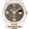 Rolex Datejust Chocolate Floral Dial 116231 36 mm