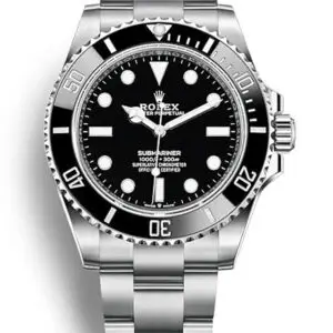 Rolex Submariner Black Dial 124060 No-Date