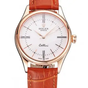 Superclone Rolex Cellini White Dial REP016795